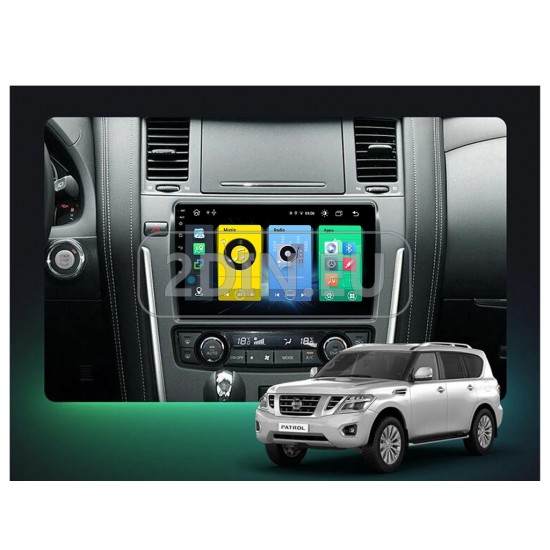 NISSAN PATROL Y62 - 9" МУЛТИМЕДИЯ / Навигация android 16